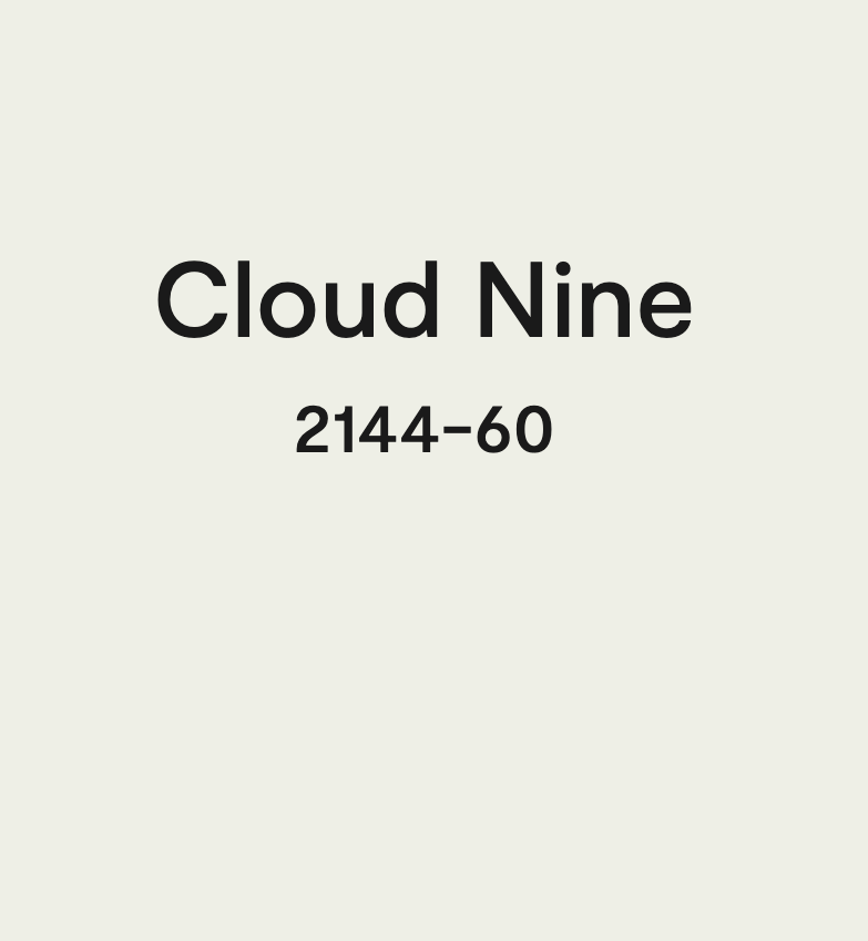 Benjamin Moore Cloud Nine 2144-60